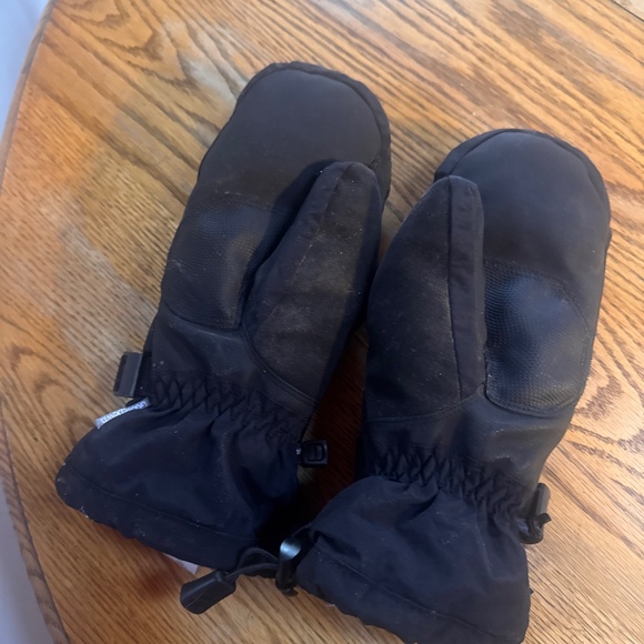 Gordini 700 fill goose down Black Winter Mittens size medium - Picture 3 of 3